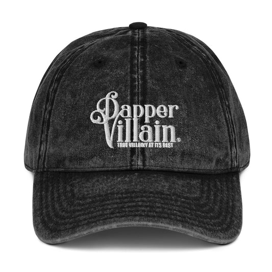 Dapper Villain | Vintage Villain Cotton Twill Cap