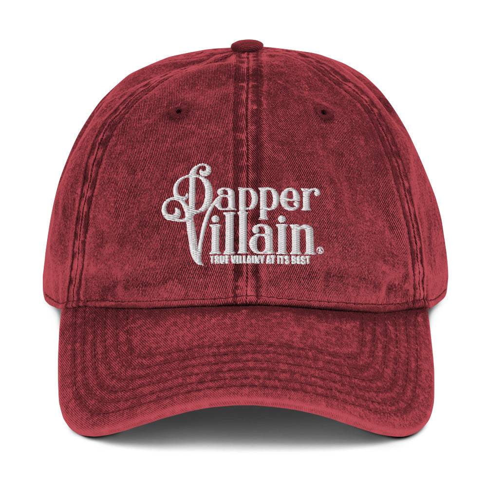 Dapper Villain | Vintage Villain Cotton Twill Cap