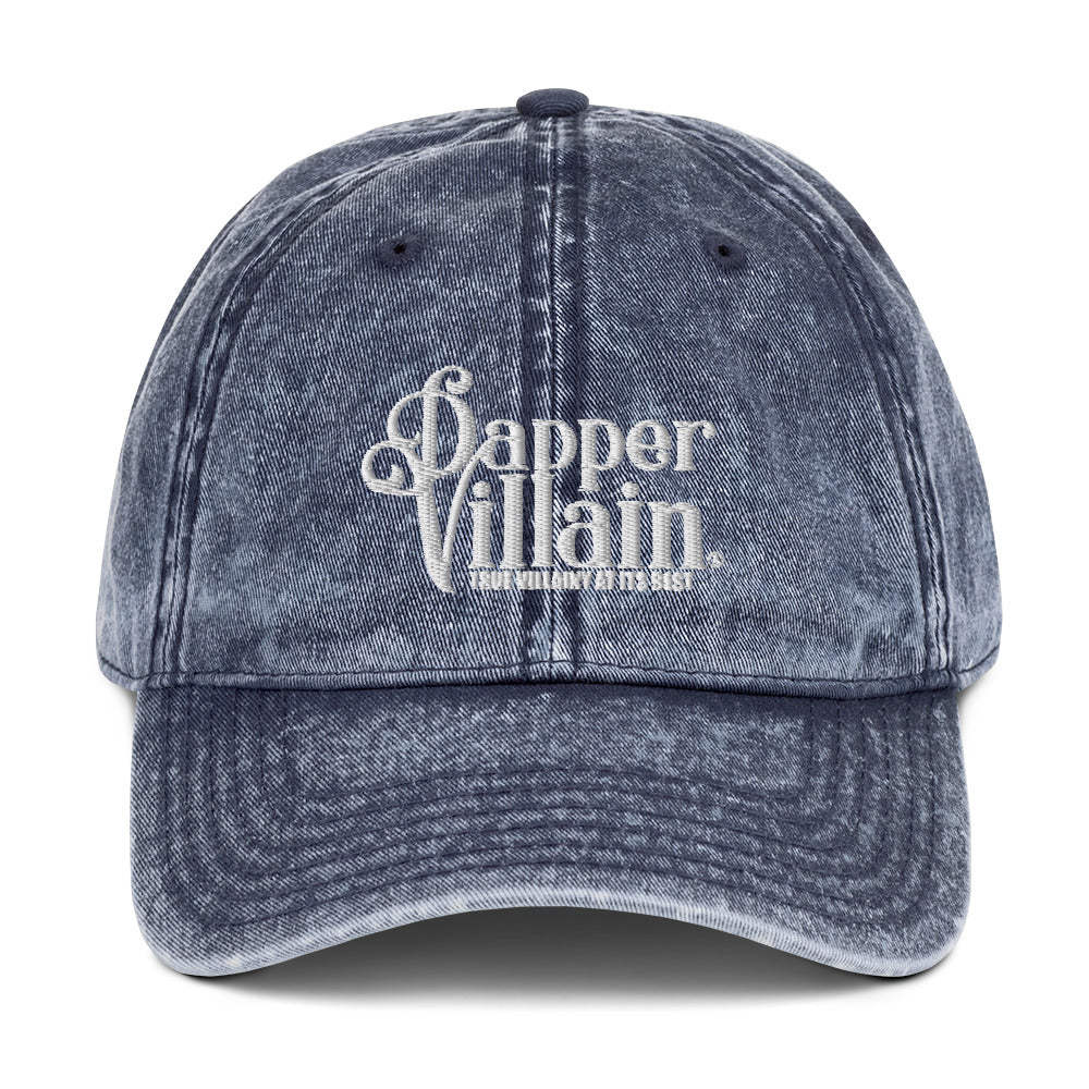 Dapper Villain | Vintage Villain Cotton Twill Cap