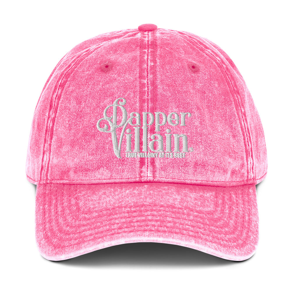 Dapper Villain | Vintage Villain Cotton Twill Cap