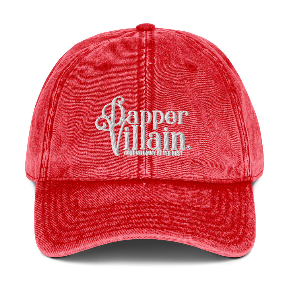 Dapper Villain | Vintage Villain Cotton Twill Cap